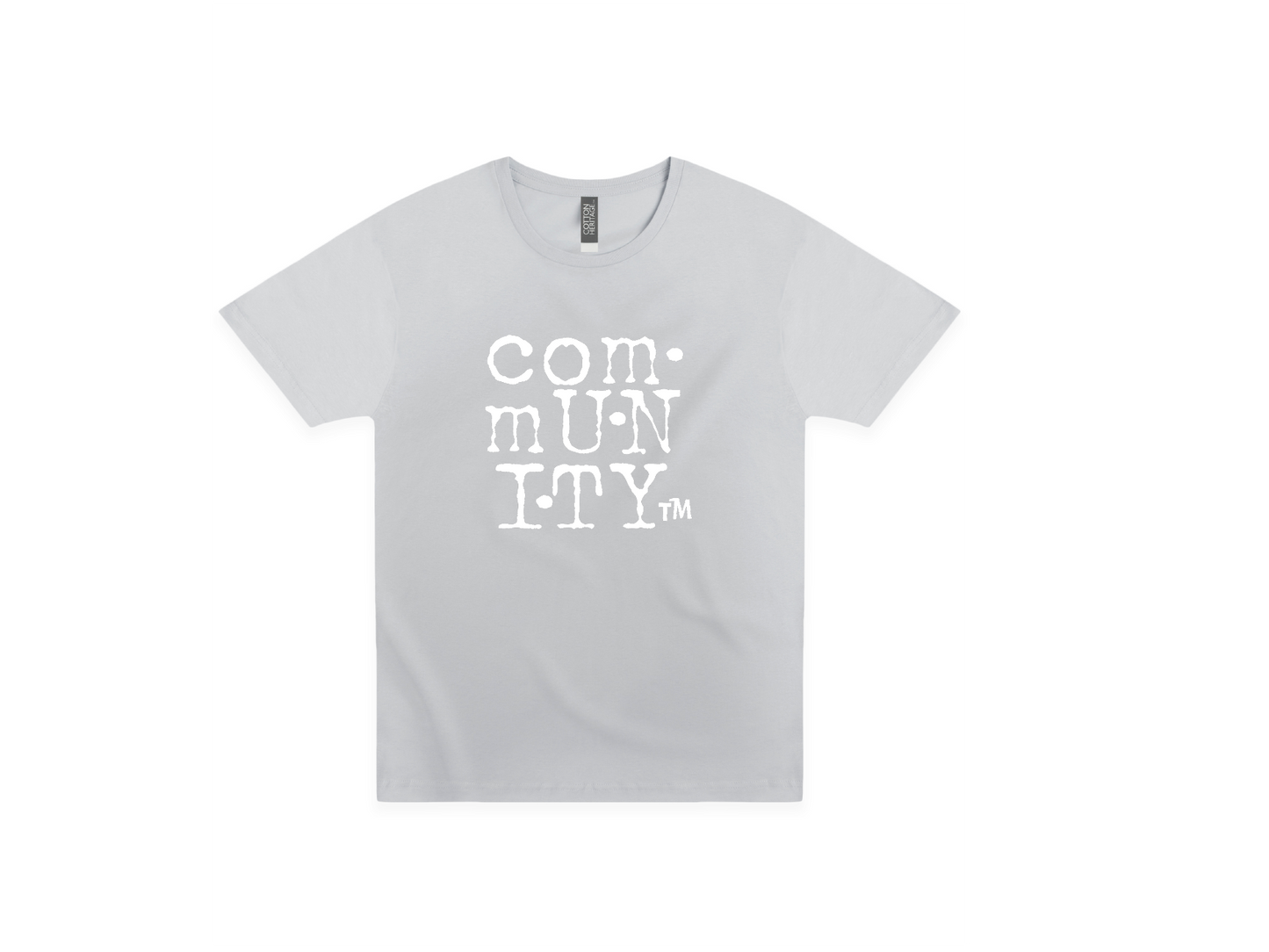 Community Logo T- White